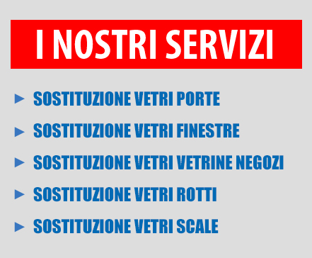 vetraio sostituzione vetri porte, vetri finestre, vetri rotti, vetri vetrine negozi, vetri scale Lainate Milano